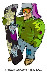 Snowboarder