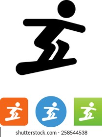 Snowboarder icon