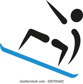 Snowboarder icon