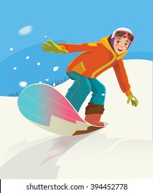 Snowboarder jumping through air with deep blue sky in background. 