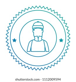 snowboarder man avatar character
