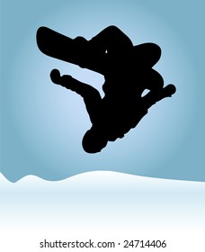 Snowboarder Vector