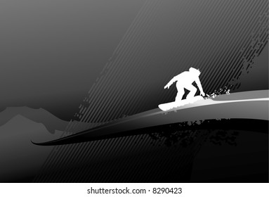 snowboarding background