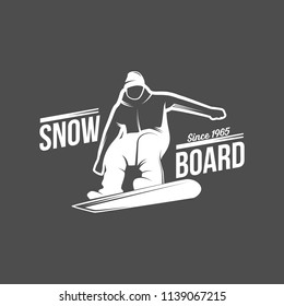 snowboarding badge winter sport