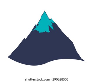 Snowboarding design over white background, vector illustration