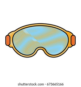 Snowboarding glasses design