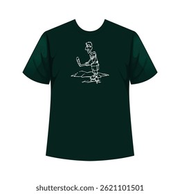 Snowboarding trick T-shirt design capturing the agility of a rider executing a mid-air maneuver. This durable T-shirt is perfect for snowboarders seeking a sleek, modern graphic. Whether you are hitting the park or the powder, this comfortable T-shirt offers a stylish way to celebrate your passion for snowboarding.