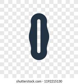 Snowboarding vector icon isolated on transparent background, Snowboarding transparency logo concept