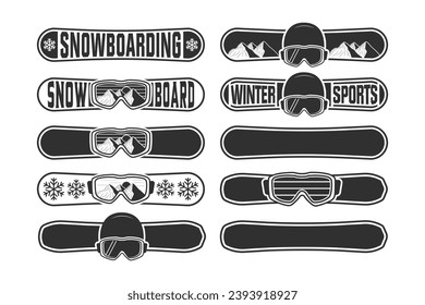 Snowboarding Vector Illustration, Snowboard Typography, Extreme Snowboarder Graphic Design, Snowboarding Vector Artwork, Adventurous Snowboarder Silhouette, Vibrant Snowboarding Scene Vector