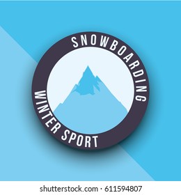 Snowboarding and winter sports