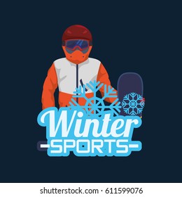 Snowboarding and winter sports
