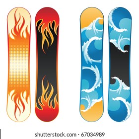 snowboards designs