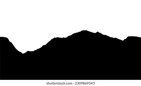 Snowdon silhouette from Llyn Padarn