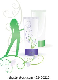 snowdrop cream tube