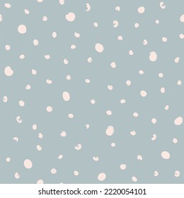 Snowfall abstract texture seamless pattern for card, invitation, paper or print material.
