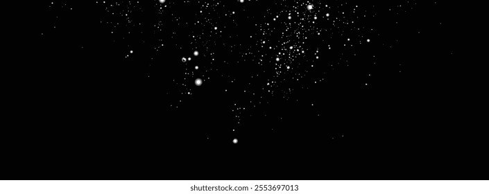 Snowfall snow flakes. Snow flakes falling light background