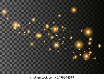 Snowfall, snowflakes in different shapes and forms. Snowflakes, snow background. Christmas snow for the new year.