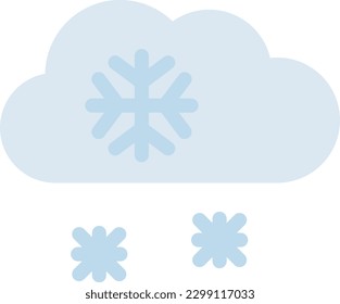 snowfall   Vector illustration on a transparent background. Premium quality symmbols. Line Color vector icons for concept and graphic design.