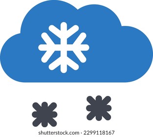 snowfall Vector illustration on a transparent background. Premium quality symmbols. Glyphs vector icons for concept and graphic design.