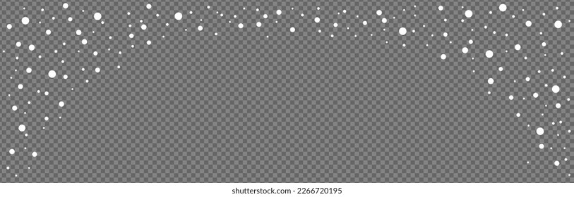 a snow-filled Christmas card background, Confetti Isolated, Explosion, Firecracker, Celebration Vector vector drawing hand drawn style for promotion and event illustration set