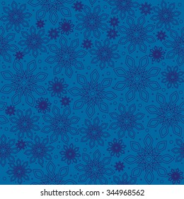 Snowflake Abstract Background.