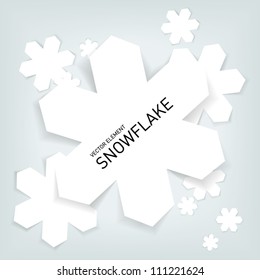 Snowflake background