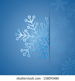 Snowflake background