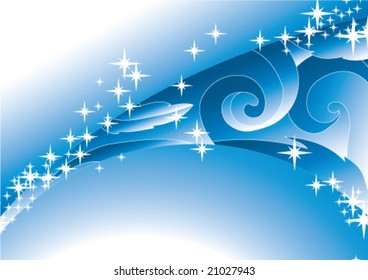 snowflake background