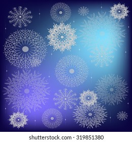 snowflake background