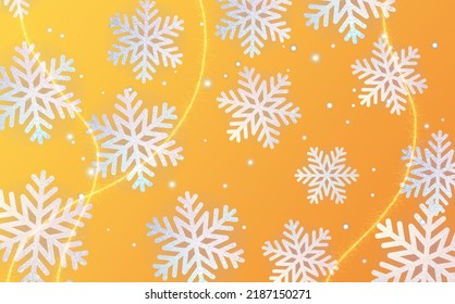 Snowflake background for christmas . Snowflake seamless background