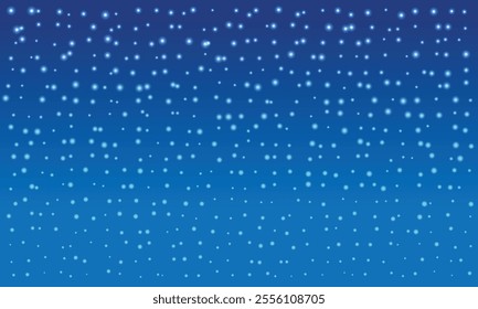 Snowflake Background. Snowfall In Sky Background. Christmas snowflakes. Heavy snowfall, snowflakes in different shapes and forms.