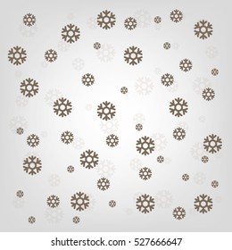 Snowflake background vector illustration eps10.
