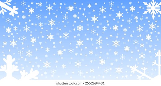 snowflake background, winter background, cold background, cold winter snowflake background, vector illustration design