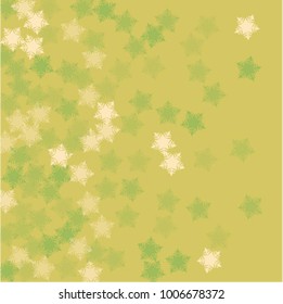 Snowflake banner which consists of isolated elements. Stylish, consist of beautiful elements in snowflake banner. Can be used as print, wallpaper, cards, poster, logo, background