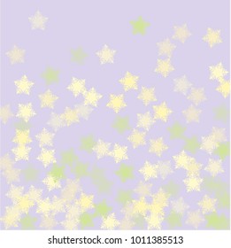 Snowflake blizzard which consists of isolated elements. Stylish, consist of beautiful elements in snowflake blizzard. Can be used as print, wallpaper, cards, poster, logo, background