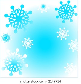 snowflake border