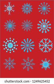 Snowflake for christmas