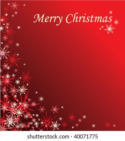 Snowflake Christmas Backgroung