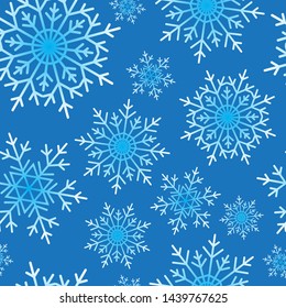 Snowflake Christmas design background vector