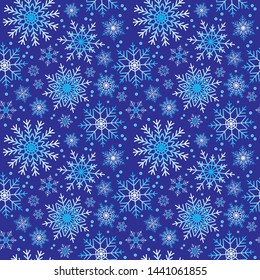 Snowflake Christmas design background vector