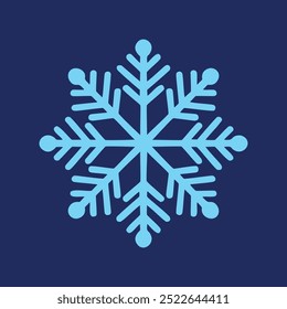 Vector de diseño de Navidades Snowflake. Iconos. Copo de nieve blanco. Plantilla del copo de nieve. Invierno de nieve. Icono. Icono de Vector de copo de nieve