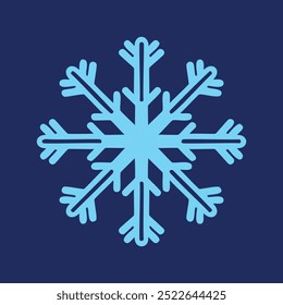Snowflake Christmas design vector. Icons. White Snowflake. Snowflake template. Snow winter. Icon. Snowflake vector icon