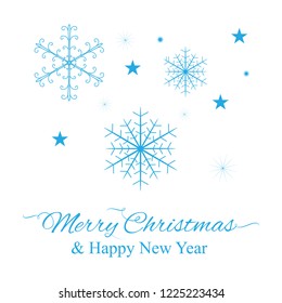 Snowflake, Christmas greeting