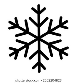 Schneeflocke Weihnachten Neujahr Elemente Silhouette