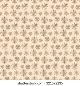 snowflake Christmas pattern