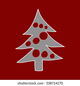 Snowflake. Christmas patterns. Hand drown winter vector background.