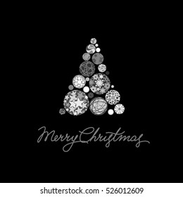 Snowflake Christmas tree
