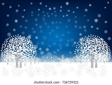 Snowflake Christmas vector background. merry christmas concept background collection. Vector EPS10