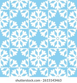snowflake circle pattern. geometric background for decoration. vector illustration