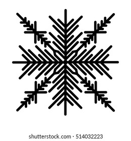 snowflake creative icon image 